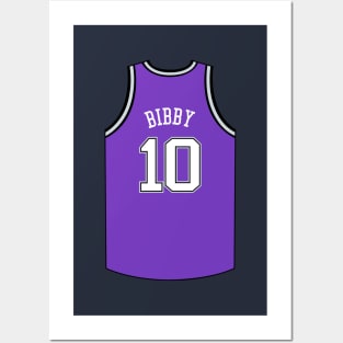 Mike Bibby Sacramento Jersey Qiangy Posters and Art